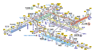 Illustration for article titled Japanese Subway Stations Totally Look Like Role-Playing Game Dungeons